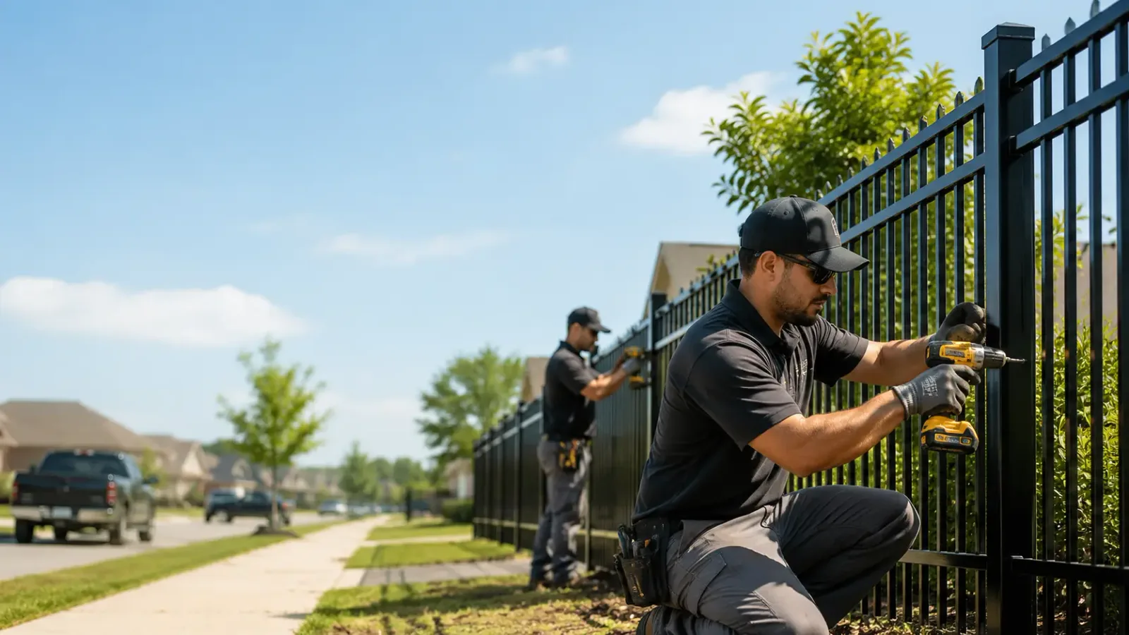 Metal Fence Installation in Mount Olive, IL